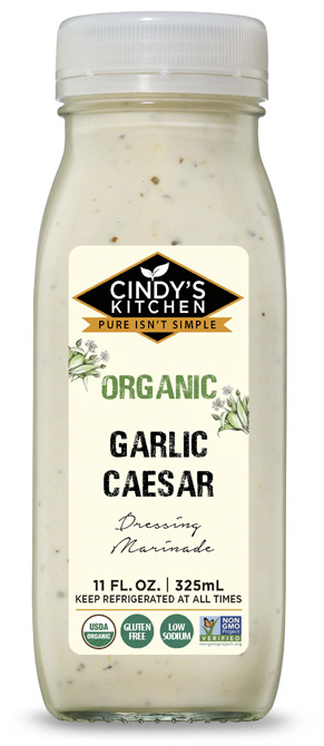 Organic Garlic Caesar Logo